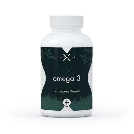 next omega 3, 120 vegane Softgel-Kapseln
